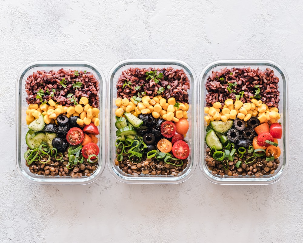 Lunch preparation with lean protein
